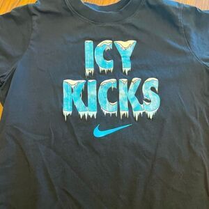 Nike Icy Kicks short sleeve T-shirt. Kids size Medium.
